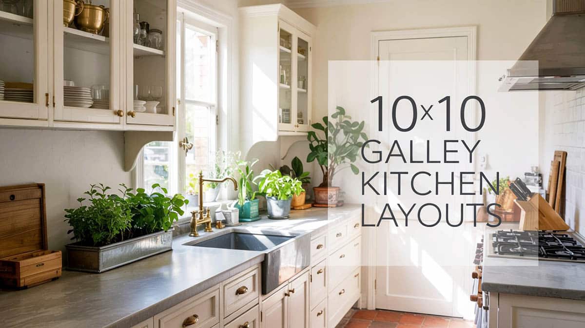 10x10 Galley Kitchen Layouts