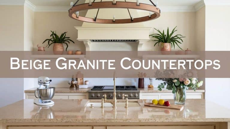 24 Top Beige Granite Countertops (Colors & Styles)