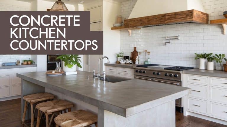 What Style Concrete Kitchen Countertops Should You Choose?