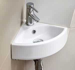 Corner sink