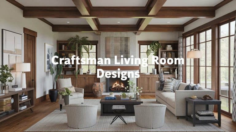 Interior Designer Tips For Creating Beautiful Craftsman Living Rooms