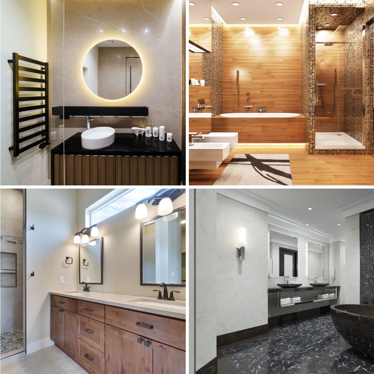 different types of lighting fixtures