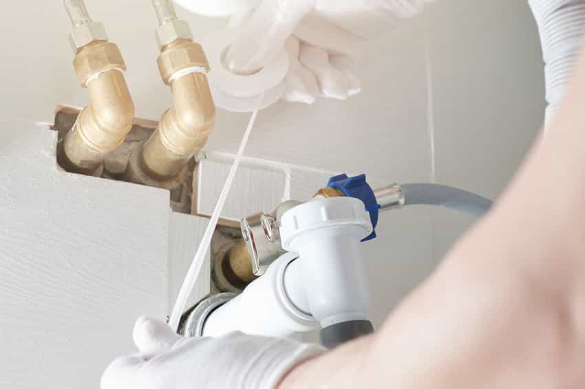 Fixing leak in bathroom drain system