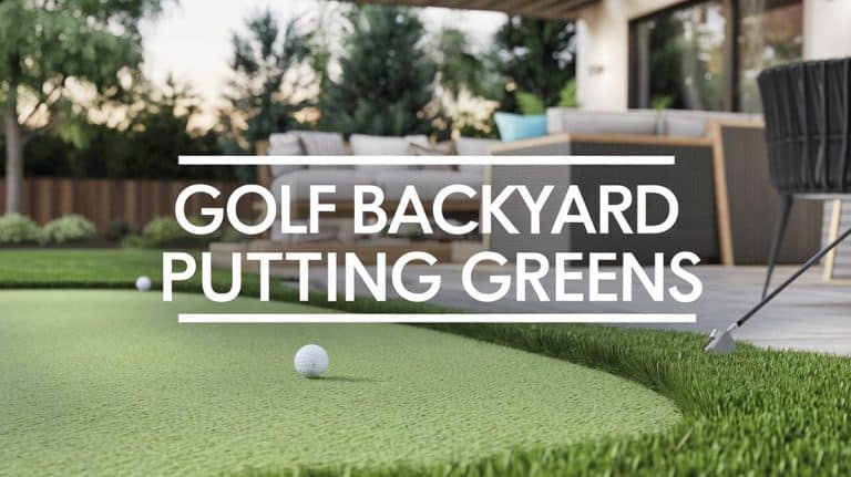 27 Golf Backyard Putting Green Ideas