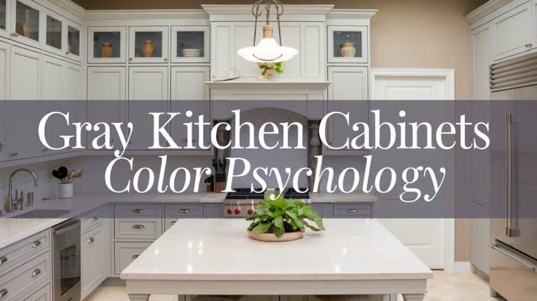 Gray Kitchen Cabinets Color Psychology (Design Ideas)