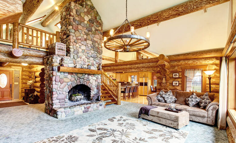 Log Cabin Interior Paint Colors (25 Inviting Options)