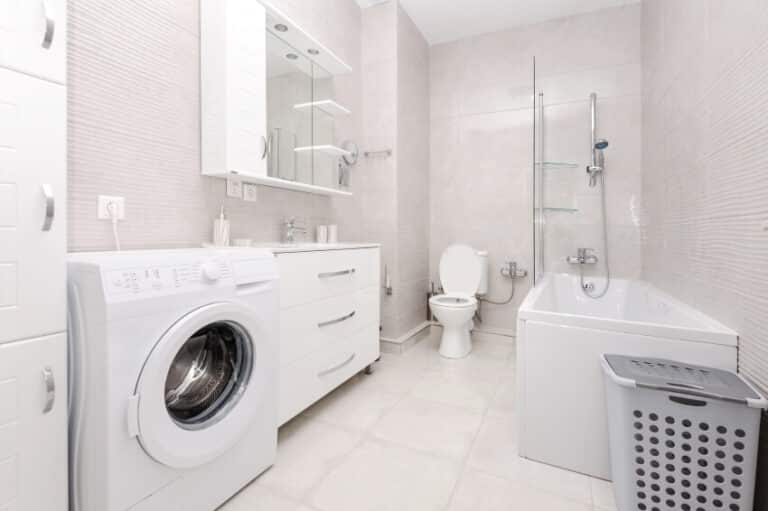 Adding a Laundry in the Bathroom (Combo Room Ideas)