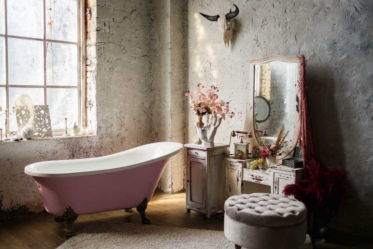 shabby chic bathroom