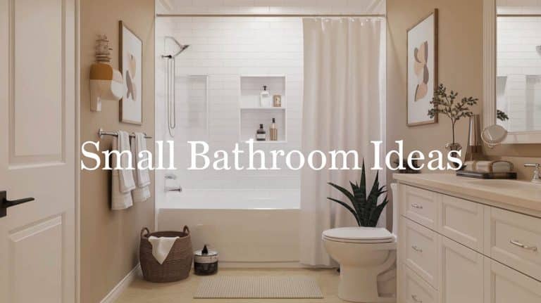Small Bathroom Ideas To Give The Feel Of More Space