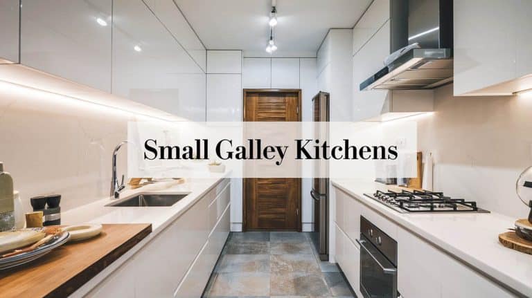 Designer Ideas To Create Stunning Small Galley Kitchens
