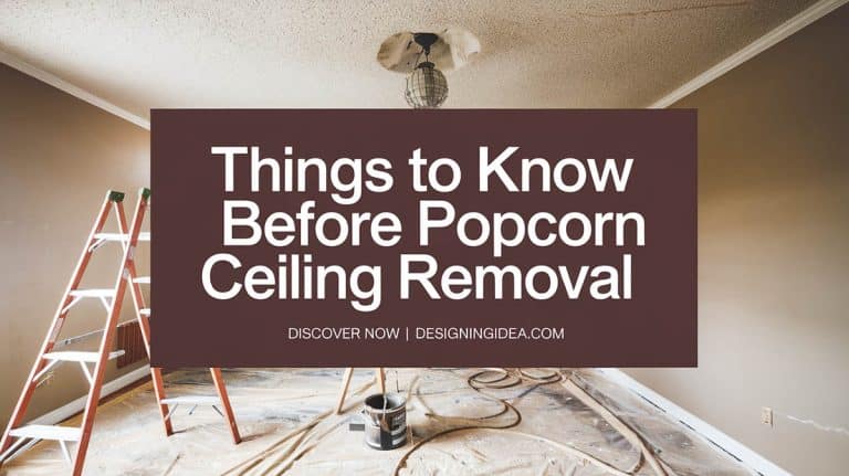 7 Essential Things To Know Before Popcorn Ceiling Removal